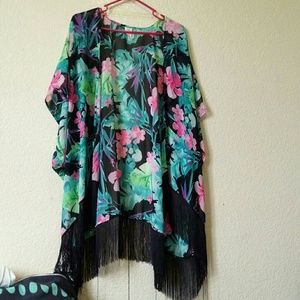 Bathing suit throw over